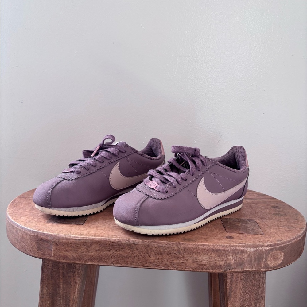 Nike Mauve Cortez Sneakers
